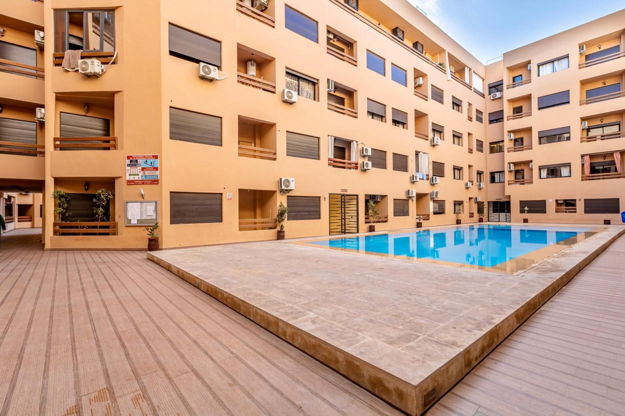 Chic & Cosy Appart Au Centre Ville - 100 % Equipe Marrakesh Ngoại thất bức ảnh